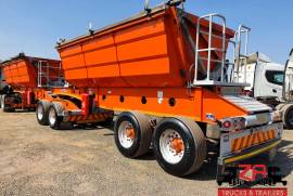 Afrit, 25 CUBE, Side Tipper Link Trailer, Used, 2020
