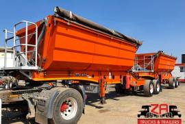 Afrit, 25 CUBE, Side Tipper Link Trailer, Used, 2020