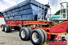 Afrit, 45 Cube, Side Tipper Link Trailer, Used, 2016