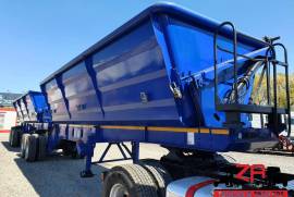 Leader Bodies, 40 CUBE , Side Tipper Link Trailer, Used, 2019