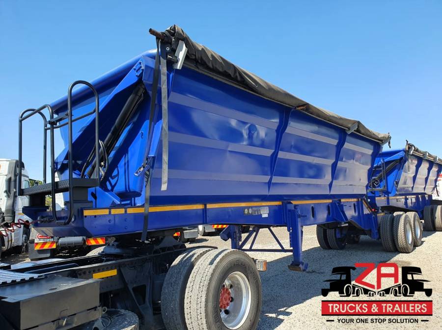 Leader Bodies, 40 CUBE , Side Tipper Link Trailer, Used, 2019