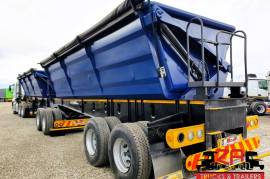 Leader Bodies, 40 CUBE , Side Tipper Link Trailer, Used, 2019