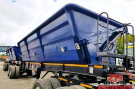 Leader Bodies, 40 CUBE , Side Tipper Link Trailer, Used, 2019