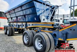 Afrit, 40 CUBE , Side Tipper Link Trailer, Used, 2017