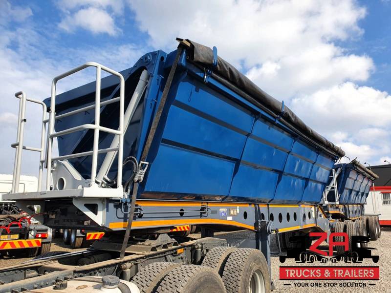 Afrit, 40 CUBE , Side Tipper Link Trailer, Used, 2017
