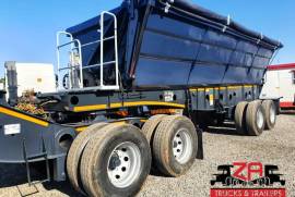 Afrit, 40 CUBE , Side Tipper Link Trailer, Used, 2016
