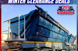 Trailmax, 40 CUBE SIDE TIPPER TRAILER [#52832], Side Tipper Link Trailer, Used, 2020