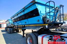 Afrit, 45 CUBE SIDE TIPPER, Side Tipper Link Trailer, Used, 2018