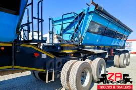 Afrit, 45 CUBE SIDE TIPPER, Side Tipper Link Trailer, Used, 2018