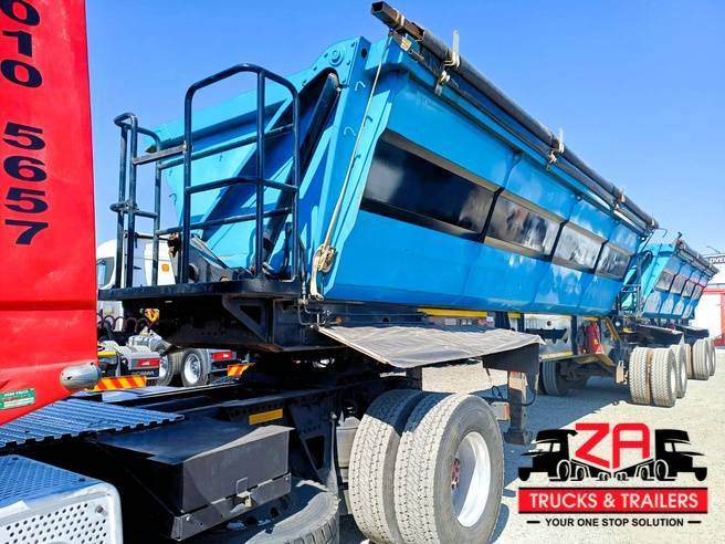 Afrit, 45 CUBE SIDE TIPPER, Side Tipper Link Trailer, Used, 2018
