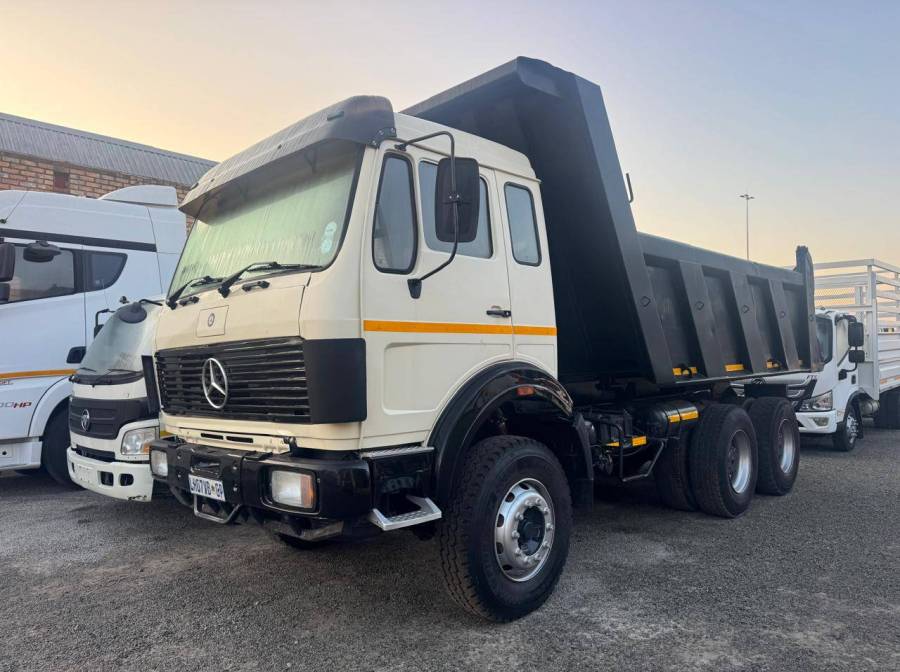 Mercedes Benz, 26-28 10 Cube, 6x4 Drive, Tipper Truck, Used, 1992