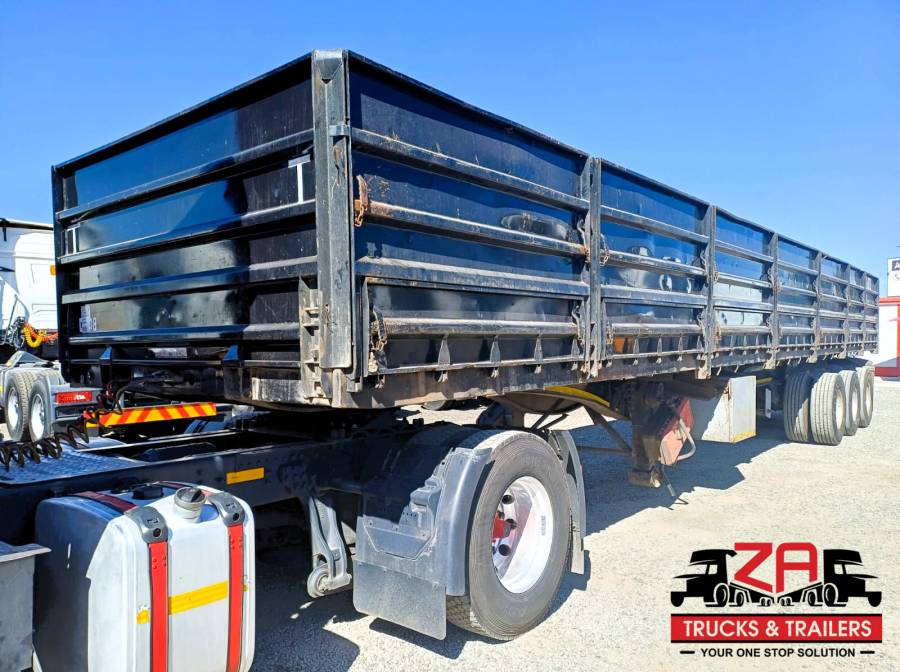 Henred, FRUEHAUF TRI-AXLE DROPSIDE TRAILER [#53031], Dropside Trailer, Used, 2023