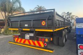 Mercedes Benz, Powerliner 26-29 with 12 Ton Crane and dropside body, 6x4 Drive, Crane Truck, Used, 1996