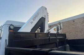 Mercedes Benz, Powerliner 26-29 with 12 Ton Crane and dropside body, 6x4 Drive, Crane Truck, Used, 1996