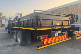 Mercedes Benz, Powerliner 26-29 with 12 Ton Crane and dropside body, 6x4 Drive, Crane Truck, Used, 1996