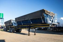 Afrit, 45M³ Interlink Side Tipper Trailer, Side Tipper Link Trailer, Used, 2021