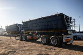 Afrit, 45M³ Interlink Side Tipper Trailer, Side Tipper Link Trailer, Used, 2021