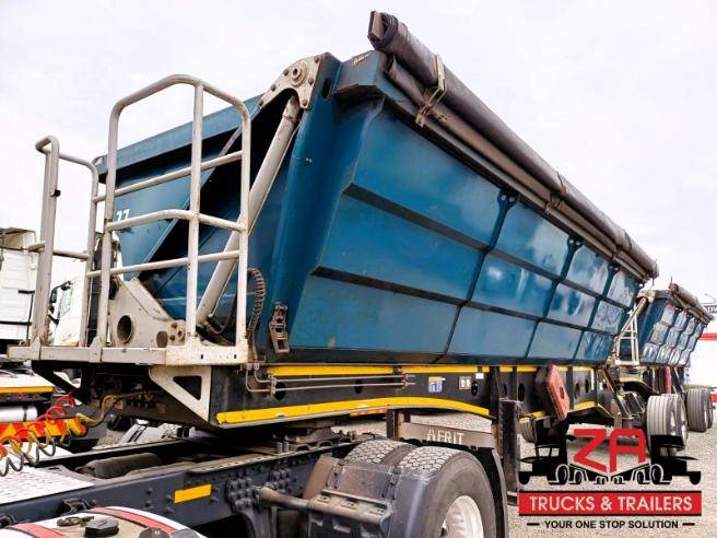 Afrit, 45 CUBE SIDE TIPPER, Side Tipper Link Trailer, Used, 2023