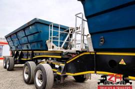 Afrit, 45 CUBE SIDE TIPPER, Side Tipper Link Trailer, Used, 2023