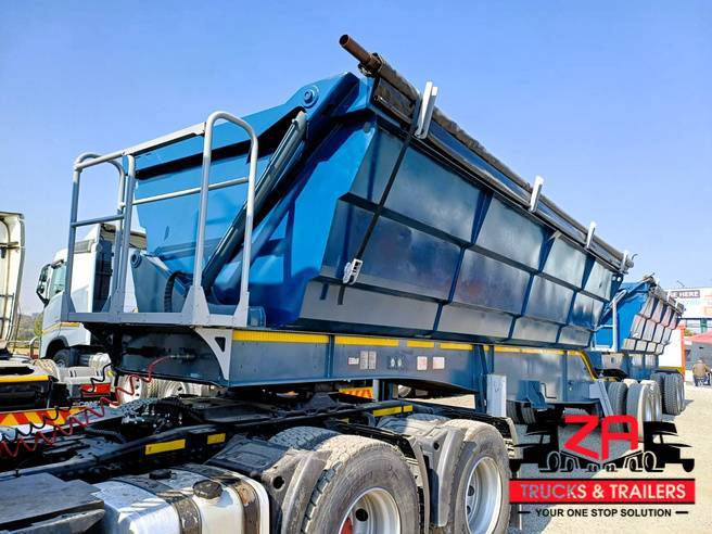 Trailmax, 45 CUBE SIDE TIPPER, Side Tipper Link Trailer, Used, 2020