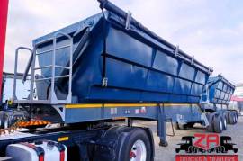 Trailmax, 45 CUBE SIDE TIPPER, Side Tipper Link Trailer, Used, 2021