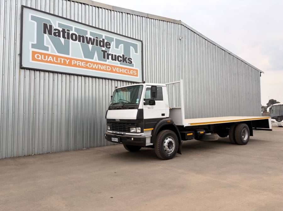 Tata, 1518, 8 Ton, Flat Deck Truck, Used, 2017