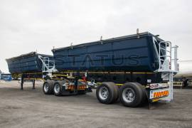 Afrit, 45M³ Interlink Side Tipper Trailer, Side Tipper Link Trailer, Used, 2021