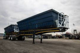 Afrit, 45M³ Interlink Side Tipper Trailer, Side Tipper Link Trailer, Used, 2021