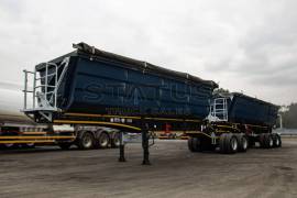 Afrit, 45M³ Interlink Side Tipper Trailer, Side Tipper Link Trailer, Used, 2021