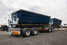 Afrit, 45M³ Interlink Side Tipper Trailer, Side Tipper Link Trailer, Used, 2021