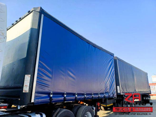 SA Truck Bodies, SUPERLINK TAUTLINER [#53089], Tautliner Trailer, Used, 2009