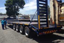 UBT, 42 Ton Four Axle Stepdeck, Lowbed Trailer, New
