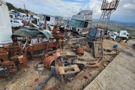 Truck Parts, Scania, P410 8x4, Chassis, Used, 2018