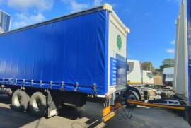 Nissan, Ud 26370 Tautliner and Drawbar, 6x4 Drive, Truck Trailer Combination, Used, 2014