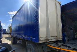 Nissan, Ud 26370 Tautliner and Drawbar, 6x4 Drive, Truck Trailer Combination, Used, 2014