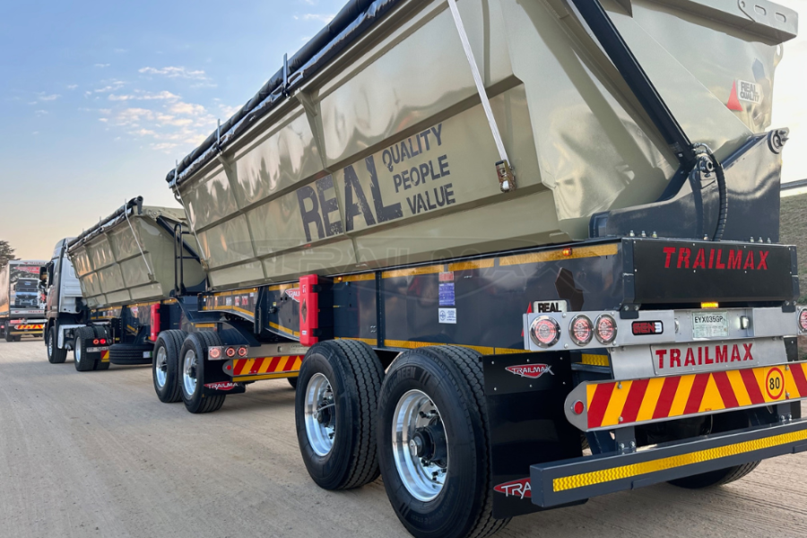Trailmax, 45 Cube “Longhauler”, Side Tipper Link Trailer, New
