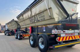 Trailmax, 45 Cube “Longhauler”, Side Tipper Link Trailer, New
