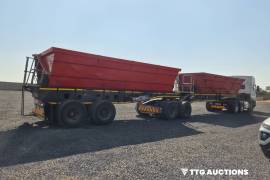 Afrit, Side Tipper Link Trailer, Used, 2014