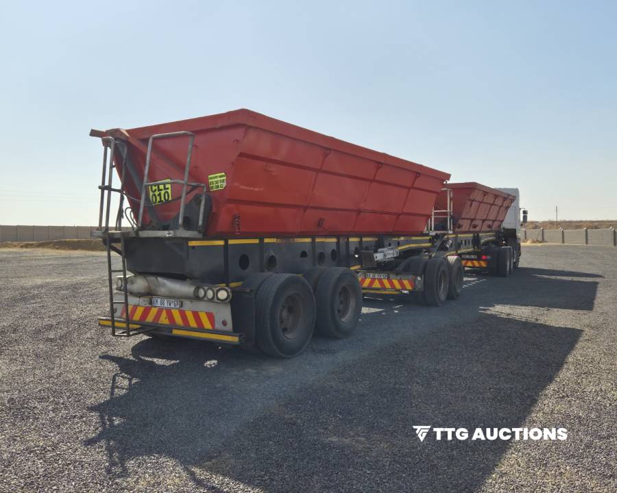 Afrit, Side Tipper Link Trailer, Used, 2014