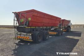 Afrit, Side Tipper Link Trailer, Used, 2014