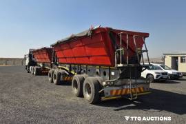 Afrit, Side Tipper Link Trailer, Used, 2014