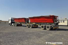 Afrit, Side Tipper Link Trailer, Used, 2014