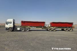 Afrit, Side Tipper Link Trailer, Used, 2014