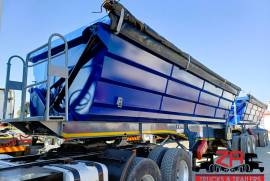 SA Truck Bodies, 45 CUBE SIDE TIPPERS [#52999], Side Tipper Link Trailer, Used, 2023
