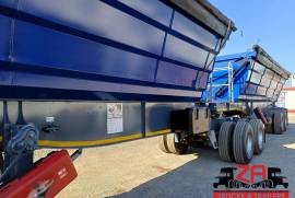 SA Truck Bodies, 45 CUBE SIDE TIPPERS [#52999], Side Tipper Link Trailer, Used, 2023