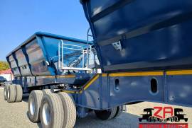 Leader Bodies, 40 CUBE SIDE TIPPER, Side Tipper Link Trailer, Used, 2020