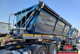 Leader Bodies, 40 CUBE SIDE TIPPER, Side Tipper Link Trailer, Used, 2020
