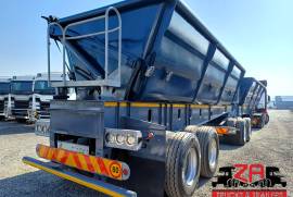 Leader Bodies, 40 CUBE SIDE TIPPER, Side Tipper Link Trailer, Used, 2020