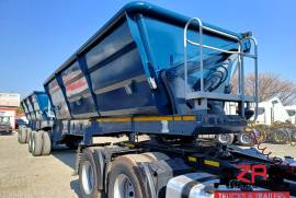 Leader Bodies, 40 CUBE SIDE TIPPER, Side Tipper Link Trailer, Used, 2020
