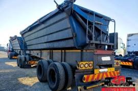 Leader Bodies, 40 CUBE SIDE TIPPER [#53097], Side Tipper Link Trailer, Used, 2022